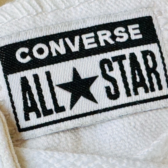 Converse Chuck Taylor All-Star shoreline slip on sneaker white women 6 canvas - Picture 8 of 10